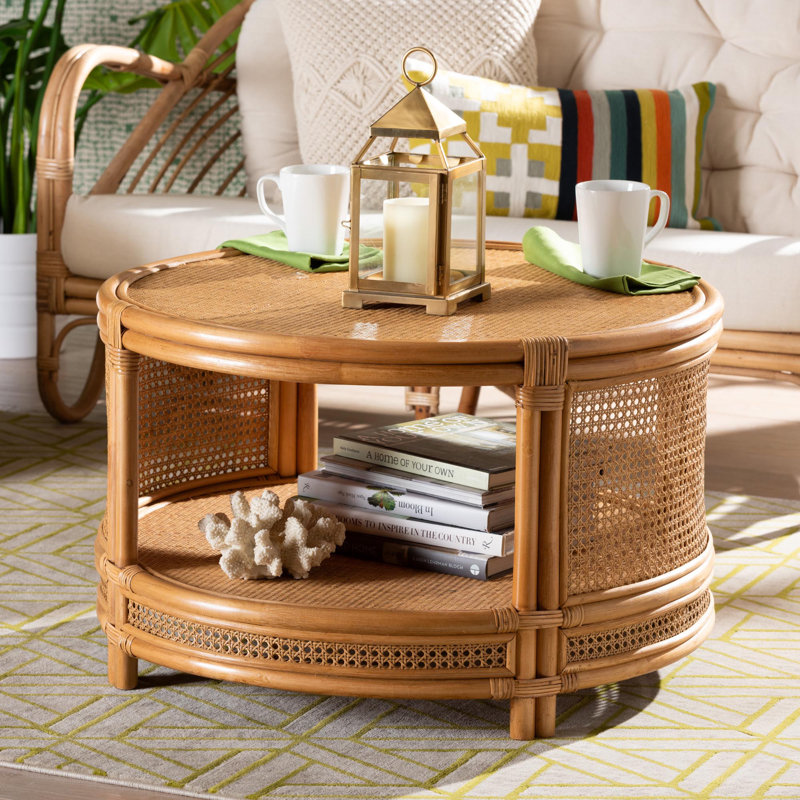 Alser Rattan Coffee Table